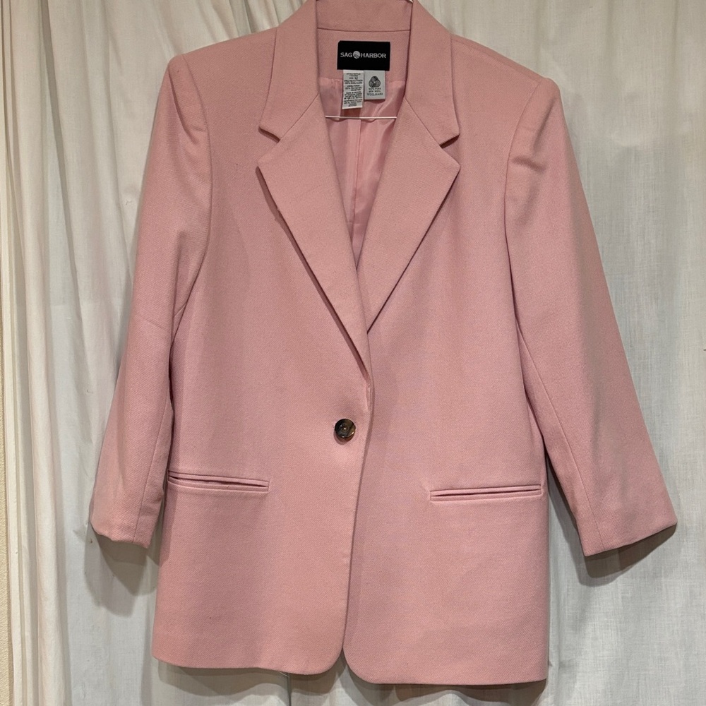 Sag Harbor Light Pink Blazer